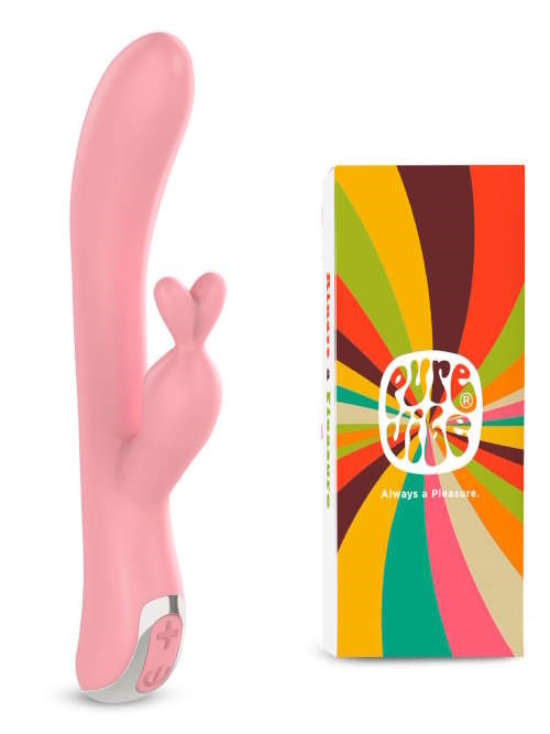 PureVibe LELA rose pastel vibromasseur lapin