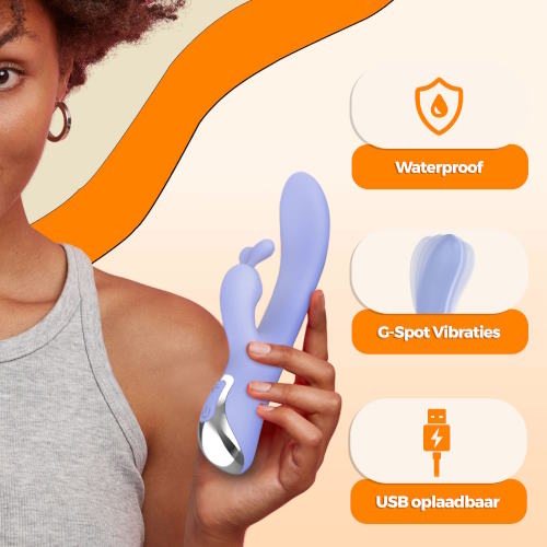 PureVibe LELA violet vibromasseur lapin