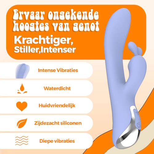 PureVibe LELA violet vibromasseur lapin