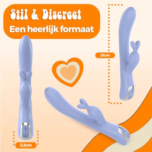 PureVibe LELA violet vibromasseur lapin