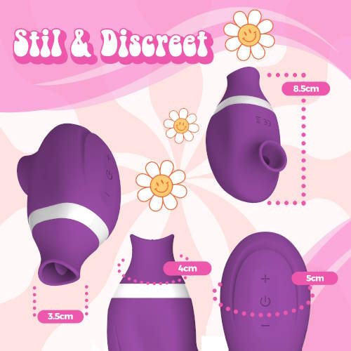 PureVibe Oral Air-Pulse Lover violet vibromasseur clitoris