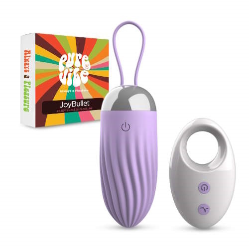 PureVibe JoyBullet violet oeuf vibrant