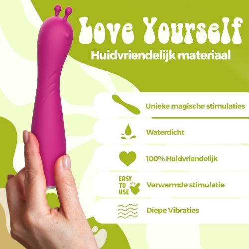 PureVibe Snail violet vibromasseur baguette