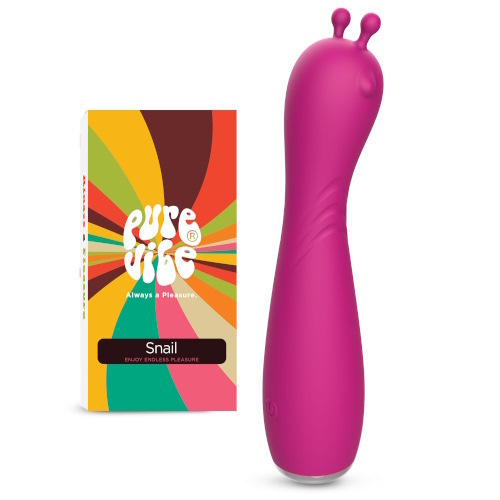PureVibe Snail violet vibromasseur baguette