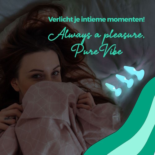 PureVibe Glow blue jouet anaux