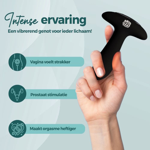 PureVibe Yippie Plug noir jouet anaux