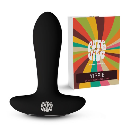PureVibe Yippie Plug noir jouet anaux