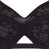Marlies Dekkers Wing Power grijs/zwart soutien-gorge sans armatures en dentelle