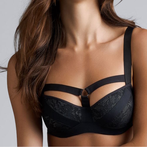 Marlies Dekkers Wing Power grijs/zwart soutien-gorge rembourré