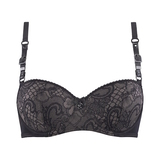 Marlies Dekkers Lioness of Britanny grijs/zwart soutien-gorge rembourré