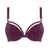 Marlies Dekkers Visage aubergine soutien-gorge push up