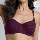 Marlies Dekkers Visage aubergine soutien-gorge sans forme