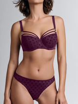 Marlies Dekkers Visage aubergine soutien-gorge rembourré
