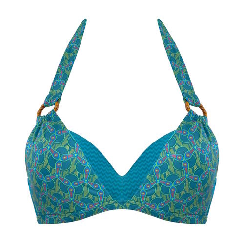 Maillots de bain Marlies Dekkers Oceana bleu/vert bikinitop push up