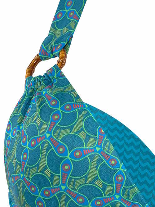 Maillots de bain Marlies Dekkers Oceana bleu/vert bikinitop push up