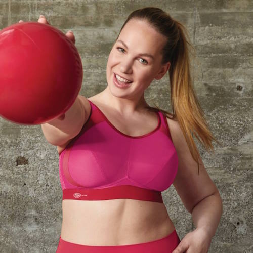 Anita Active Contrôle extrême rose/rouge soutien-gorge de sport