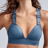 Maillots de bain Marlies Dekkers Cache Coeur jeans bleu haut de bikini préformé