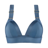 Maillots de bain Marlies Dekkers Cache Coeur jeans bleu haut de bikini préformé