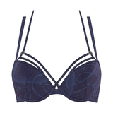 Marlies Dekkers Super Nova bleu marine/print soutien-gorge rembourré