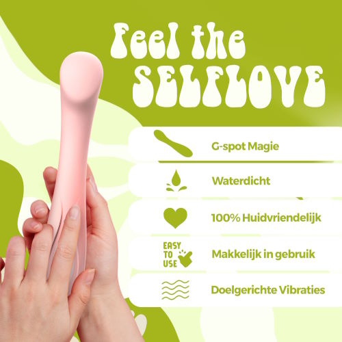 PureVibe PlayTime rose pastel g-spot vibromasseur