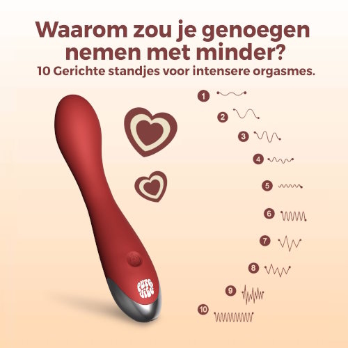 PureVibe Desire rouge g-spot vibromasseur