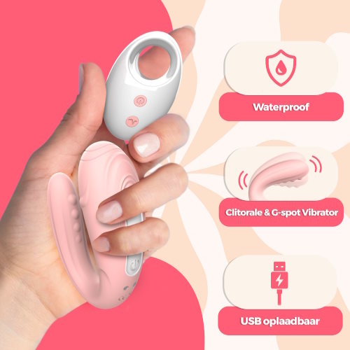 PureVibe TouchMe rose pastel vibromasseur clitoris