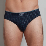 Tom Tailor Monté bleu marine/print slip pour hommes