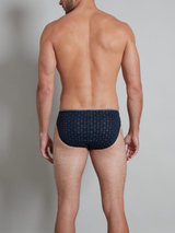 Tom Tailor Monté bleu marine/print slip pour hommes
