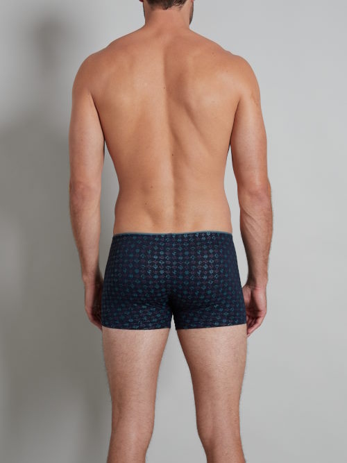 Tom Tailor Monté bleu marine/print modal boxer