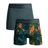 Muchachomalo Crow vert/print modal boxer
