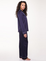 LingaDore Night Blue Ribbon bleu marine pyjama