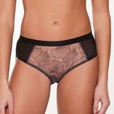 LingaDore Black Flower noir shortie