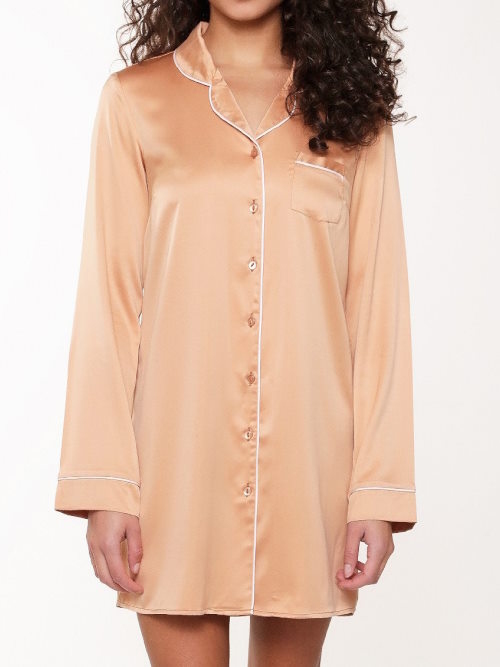 LingaDore Night Golden Sparkle sable chemise de nuit