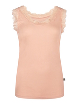 Charlie Choe Bonne chance saumon rose chemise de nuit