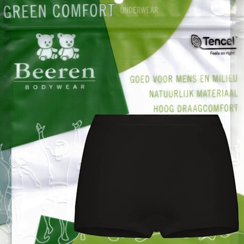 Sous-vêtements Beeren Green Comfort noir shortie