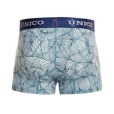 Mundo Unico Riguroso blanc/print sport trunk