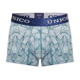 Mundo Unico Riguroso blanc/print sport trunk