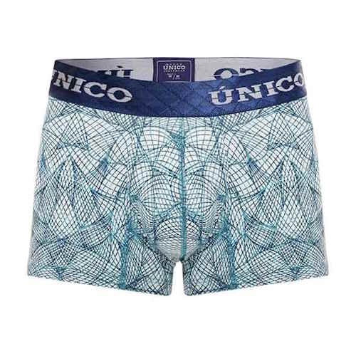 Mundo Unico Riguroso blanc/print sport trunk
