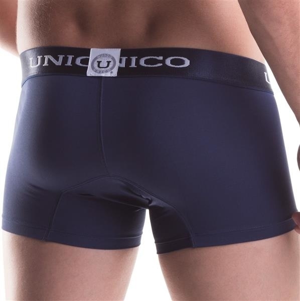 Mundo Unico Profundo Microfibra bleu marine sport trunk