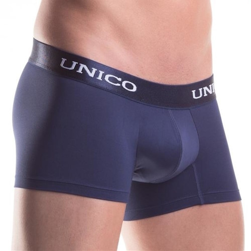Mundo Unico Profundo Microfibra bleu marine sport trunk