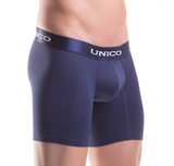Mundo Unico Profundo Microfibra bleu marine sport boxer