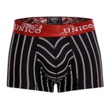 Mundo Unico Muzo noir/print sport trunk