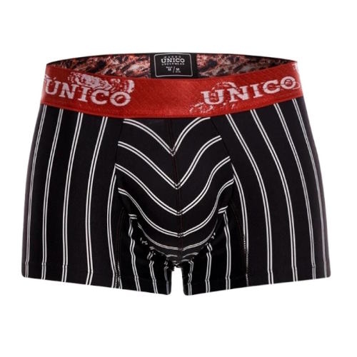 Mundo Unico Muzo noir/print sport trunk