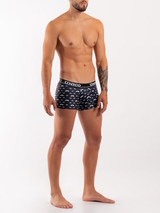 Mundo Unico Mostacho noir/blanc sport trunk