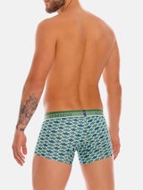 Mundo Unico Escamas De Pez vert/print sport trunk