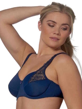 Elbrina Helen bleu marine soutien-gorge sans forme