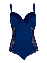 After Eden D-Cup & Up Mila bleu corselet