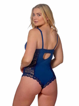 After Eden D-Cup & Up Mila bleu corselet