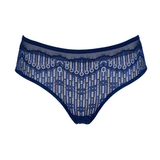 After Eden Topaz bleu marine slip