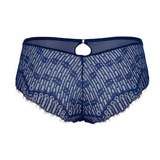 After Eden Topaz bleu marine slip